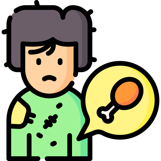 starving person-homeless image